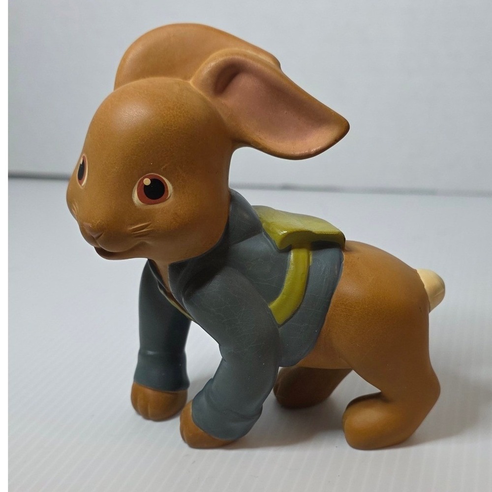 Peter Rabbit Rubber‎ Squeaky Toy 2014 Viacom Infantino Collectible